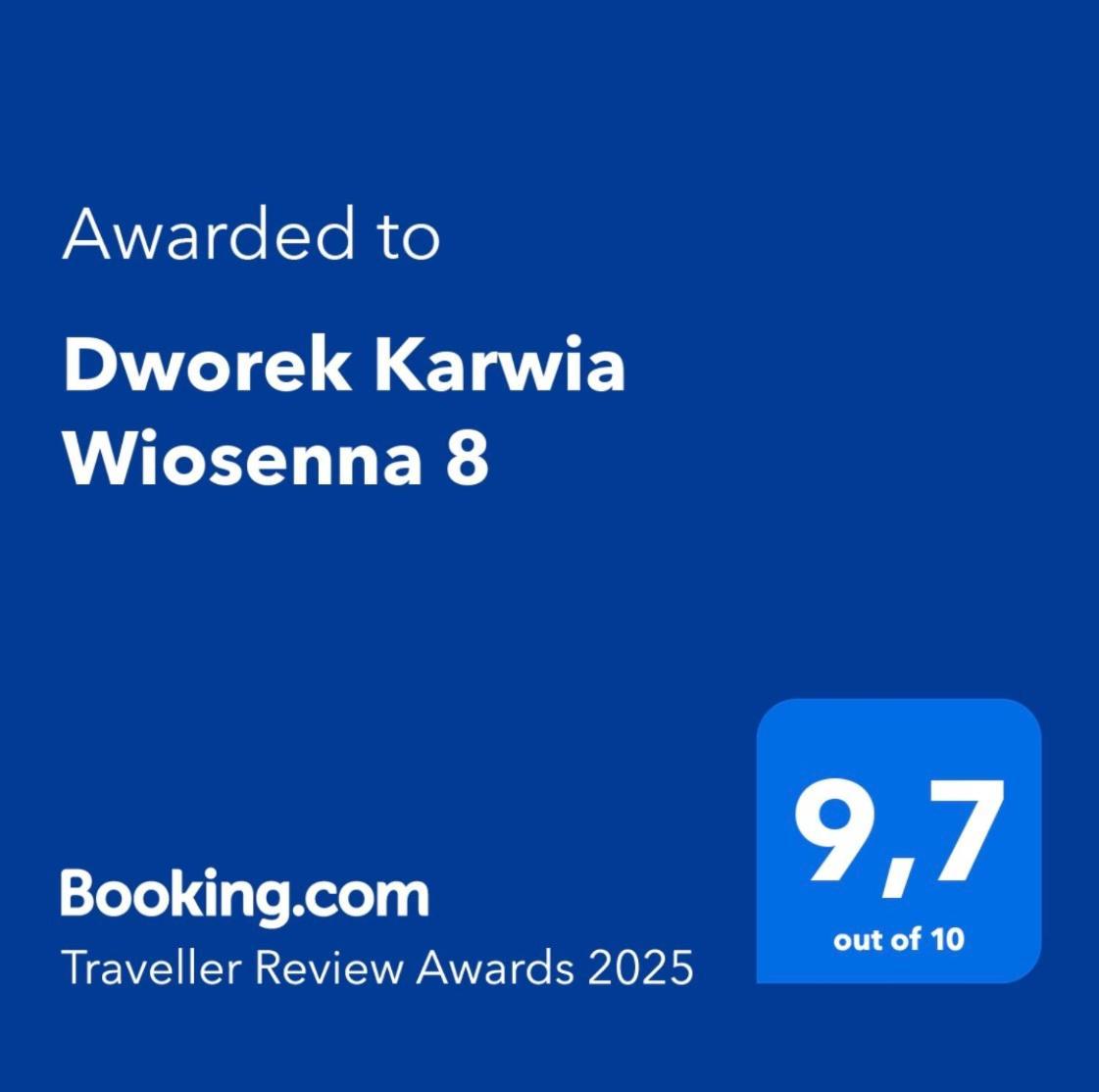 Dworek Karwia Wiosenna 8 Екстериор снимка